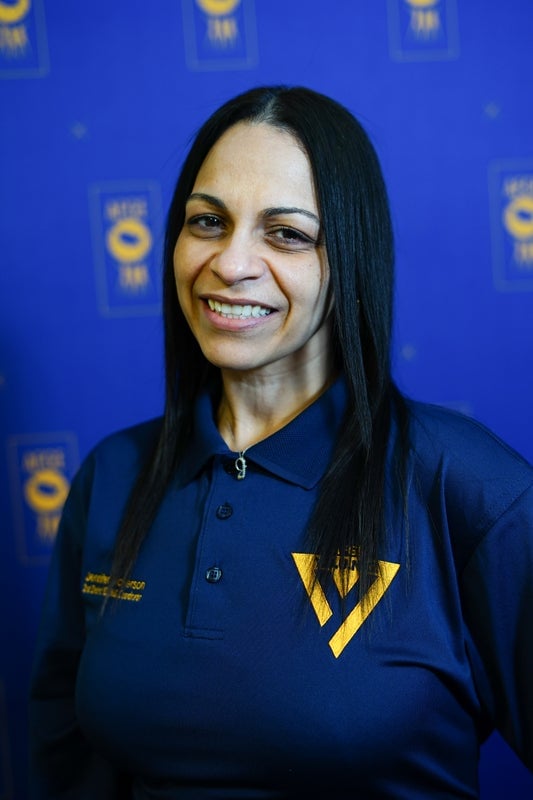 Jennifer Dickson smiling