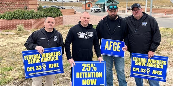 Group of AFGE members