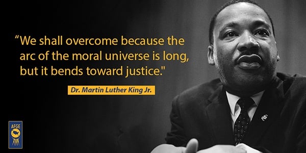 Martin Luther King Jr. and one of his quotes