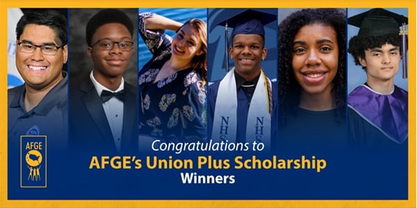 Union Plus scholarship winners