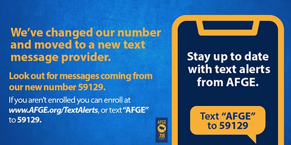 Text message number graphic