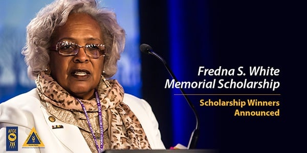 Fredna S. White Scholarship graphic