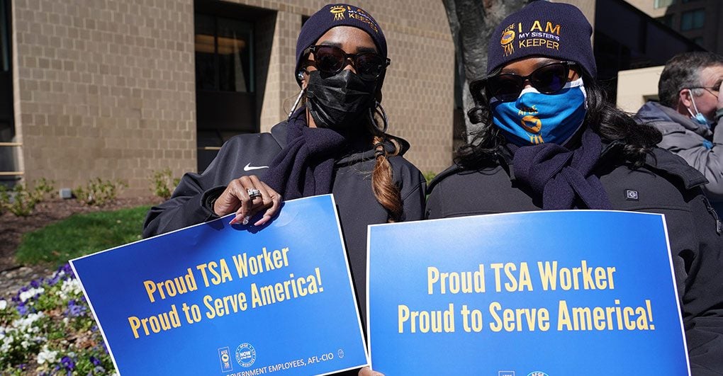 AFGE Historic Victory TSA Officers to Get an Average 30 Pay Raise