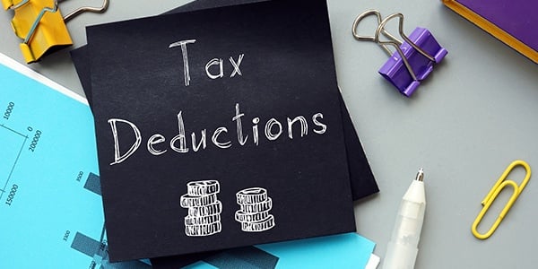 Tax deductions graphic