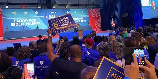 Biden rally with unions