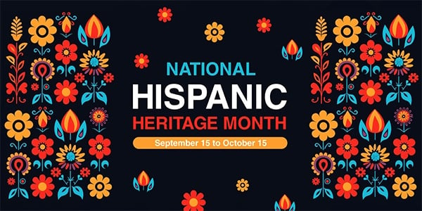 Hispanic Heritage Month graphic