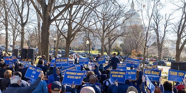 AFGE rally