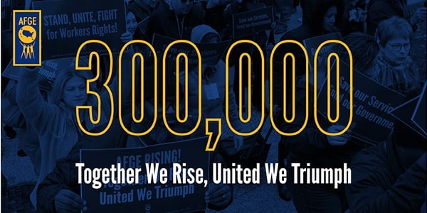 300,000 members graphic