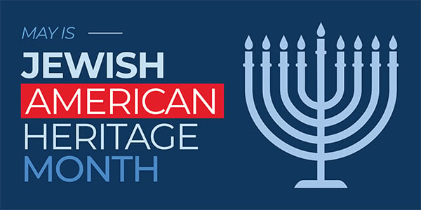 Jewish American Heritage Month graphic