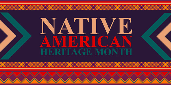 Native American History Month Graphic